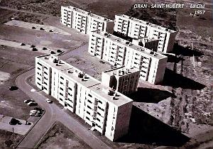Oran - Saint-Hubert - Cite - 1957